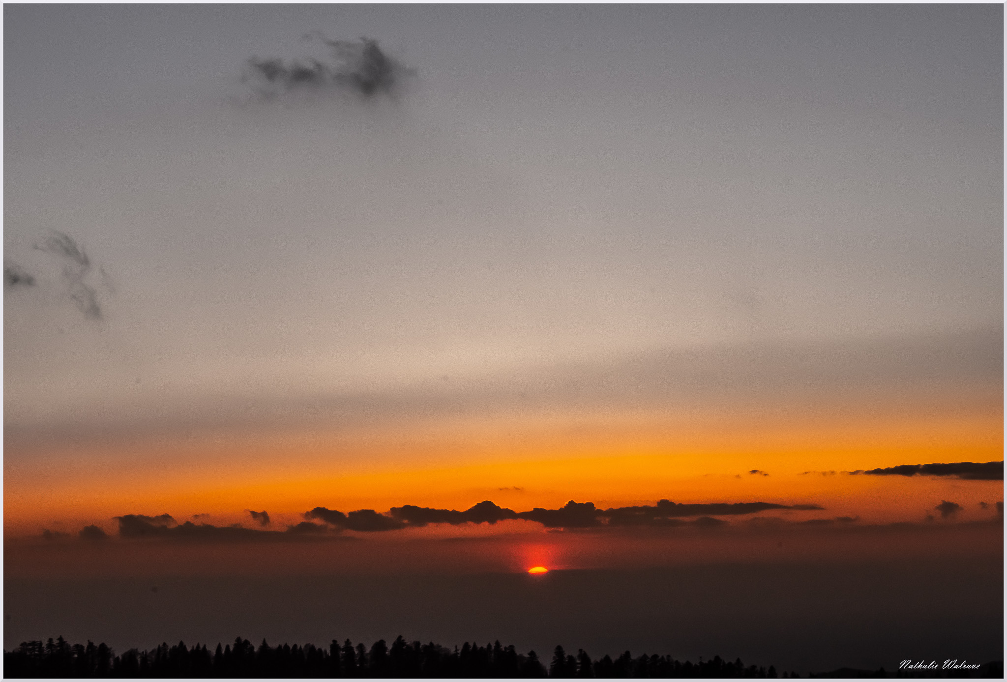 paysage automnal du Vercors